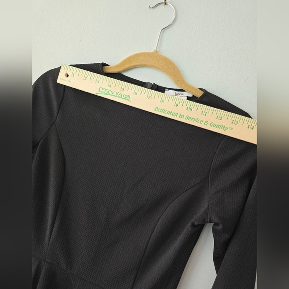 Bar III Womens Little Black Dress Small Wednesday Adams - Picture 10 of 11
